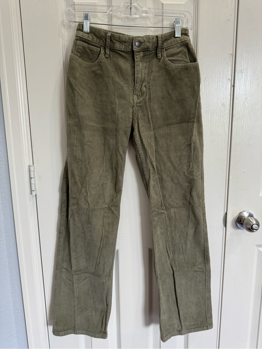 Hollister Olive Green Corduroy Pants